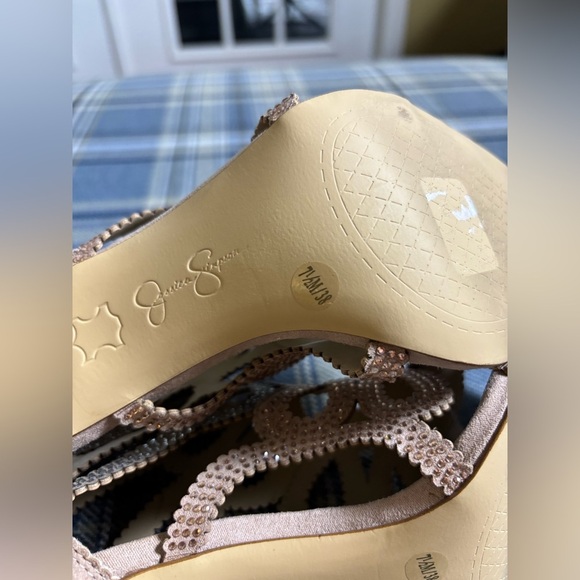 NWOB Jessica Simpson Jessila Jeweler Sandal Heels - Picture 3 of 8